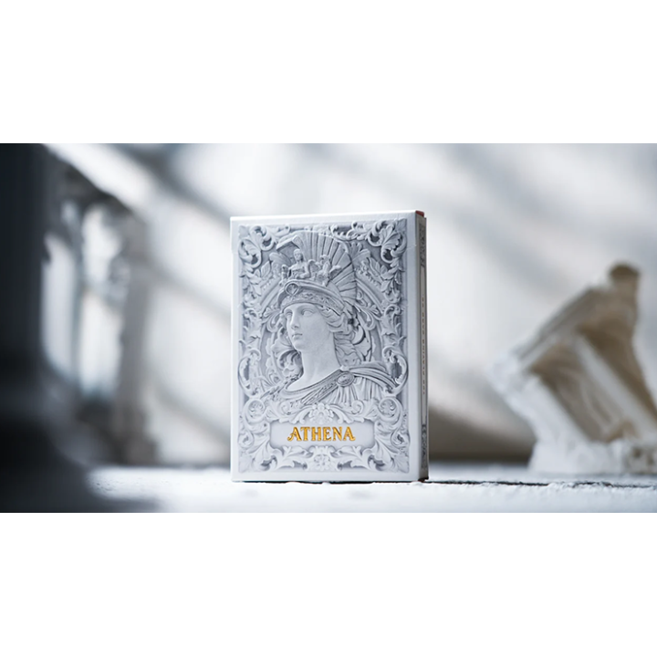 Alabaster Athena Luxury Playing Cards by TCC Fashion