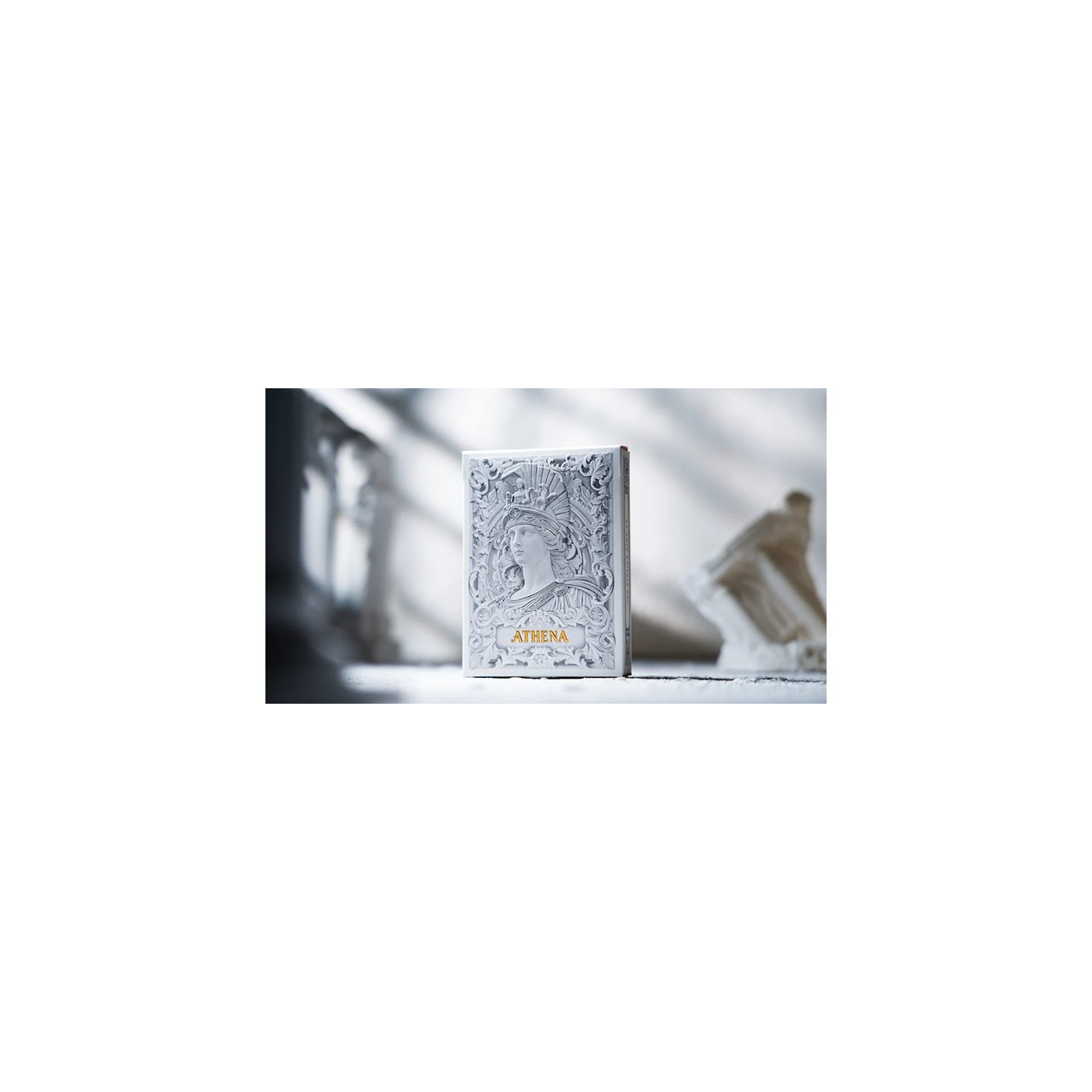 Alabaster Athena Luxury Playing Cards by TCC Fashion