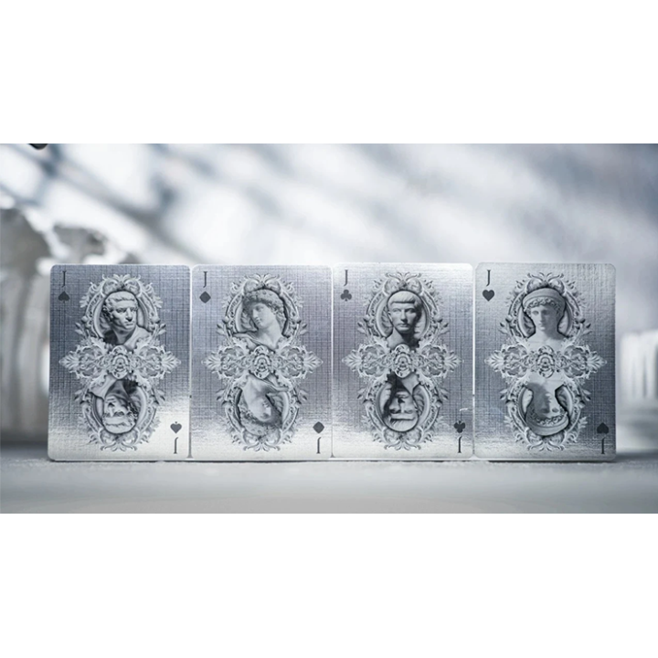 Alabaster Athena Luxury Playing Cards by TCC Fashion