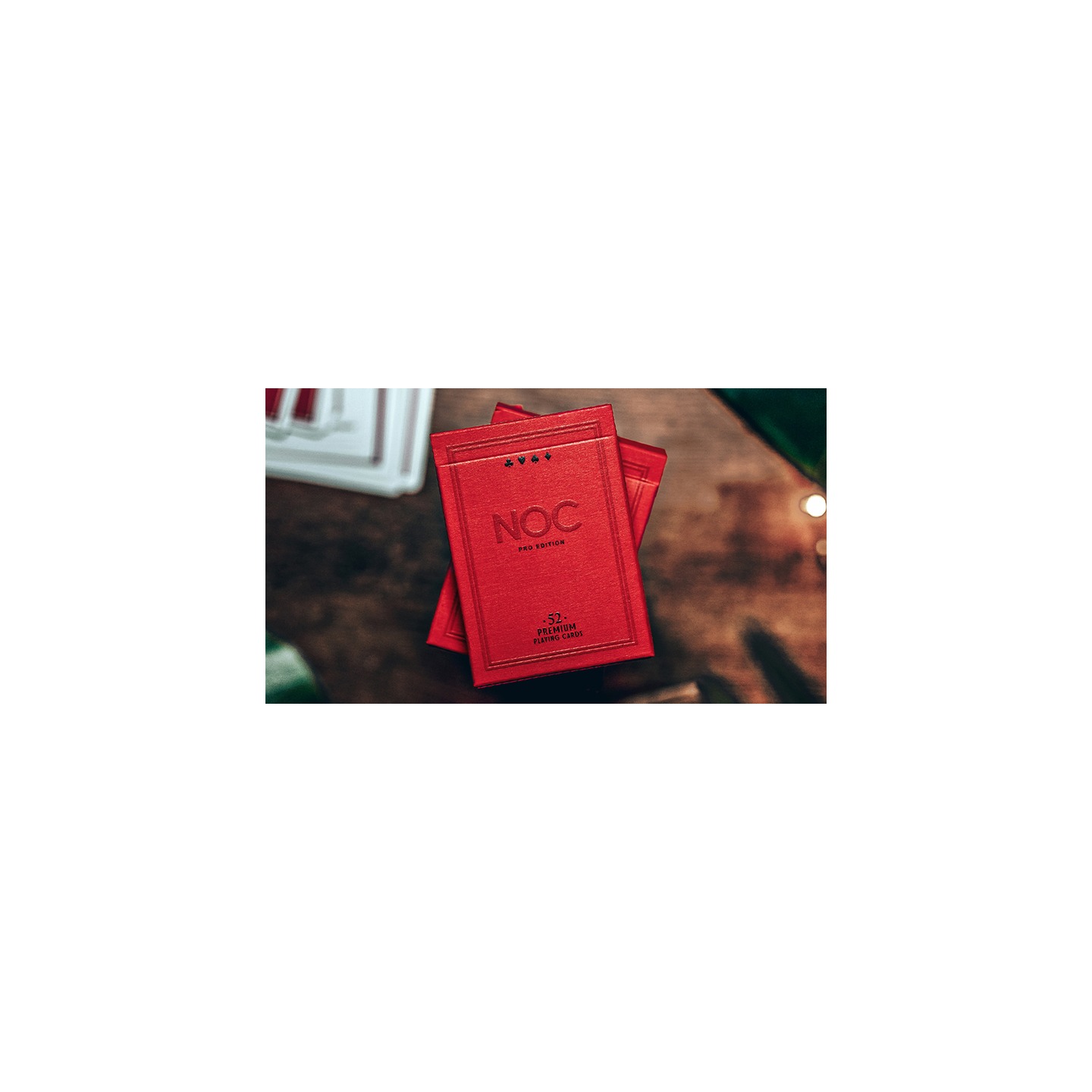 NOC Pro 2021 (Burgundy Red) Playing Cards