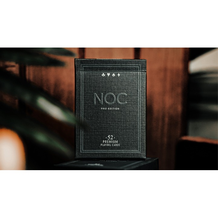 NOC Pro 2021 (Jet Black) Playing Cards