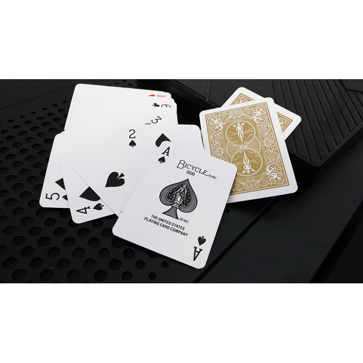Mini Bicycle Cards (Gold)