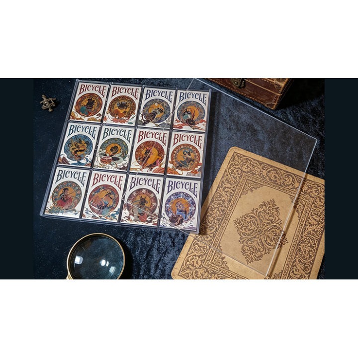 Plexiglass Card Case (12 Deck Case) by MS Magic