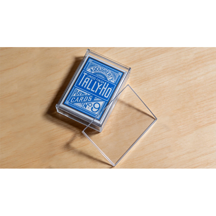 Plexiglass Card Case (1 Deck Case) by MS Magic