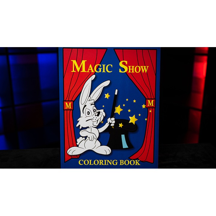 MAGIC SHOW Coloring Book (3 way) by Murphy's Magic