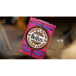 The Beatles (Pink) Playing Cards by theory11