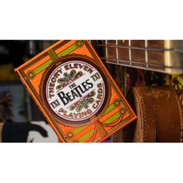 The Beatles (Orange) Playing Cards by theory11