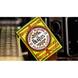 The Beatles (Green) Playing Cards by theory11
