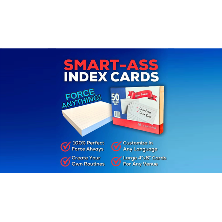 Smart-Ass Index Cards by Bill Abbott