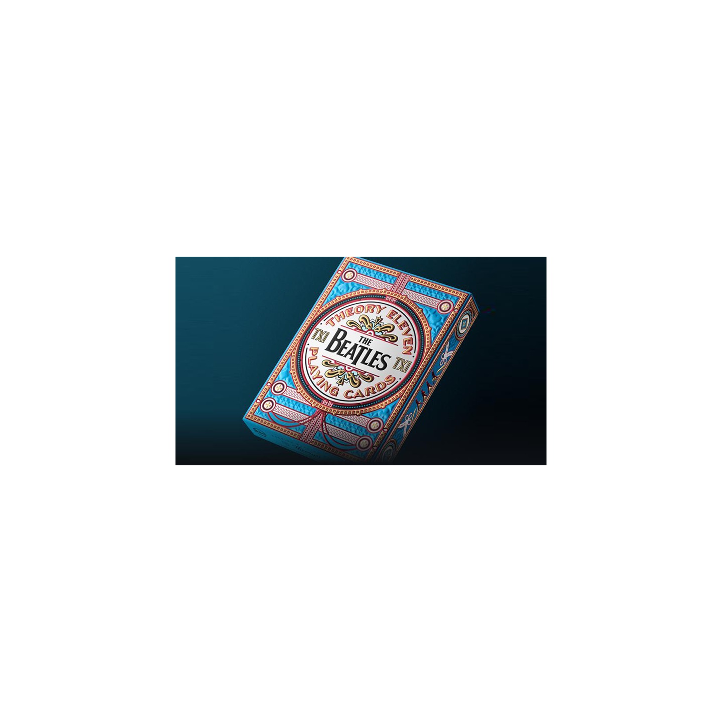 The Beatles (Blue) Playing Cards by theory11
