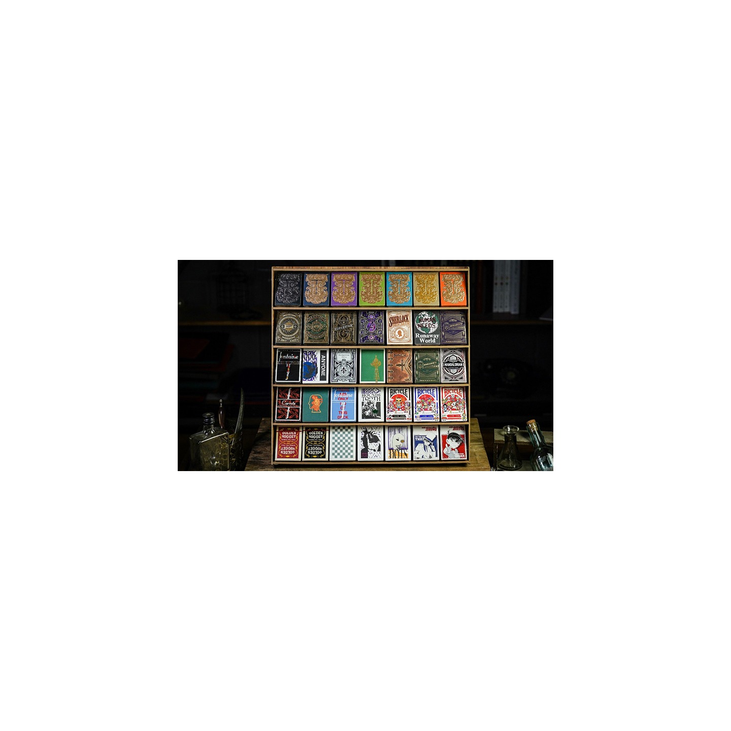 35 Deck Wooden Display Shelf by TCC