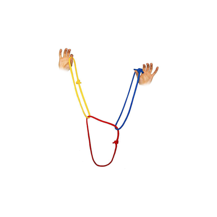 Three Color Linking Ropes by Vincenzo Di Fatta