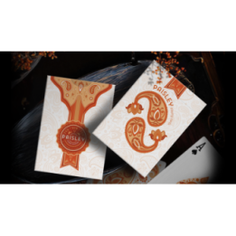Paisley Ton sur Ton Poudre Orange workers Deck