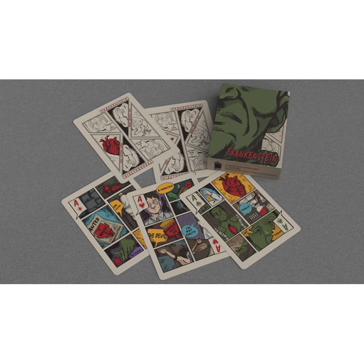Frankenstein Series Comic Edition (Gilded) Playing Cards