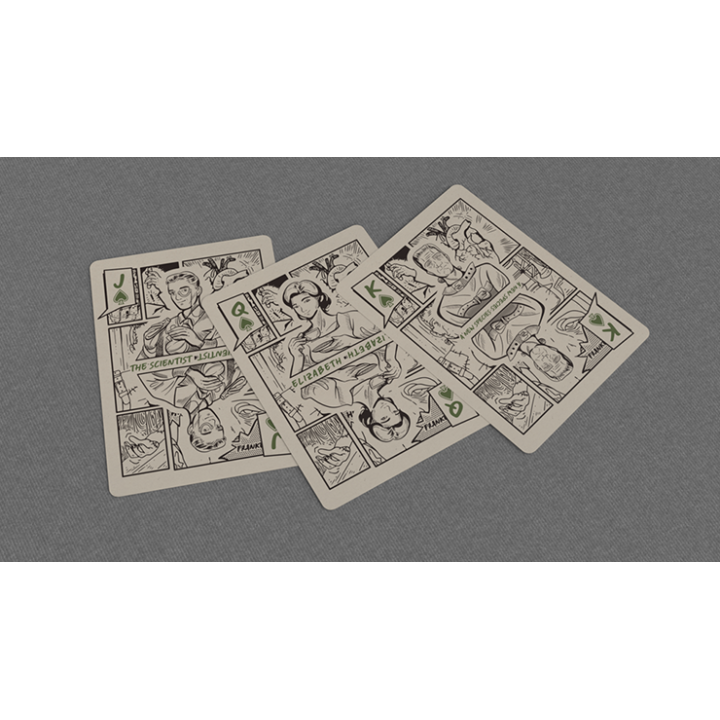 Frankenstein Series Comic Edition (Gilded) Playing Cards