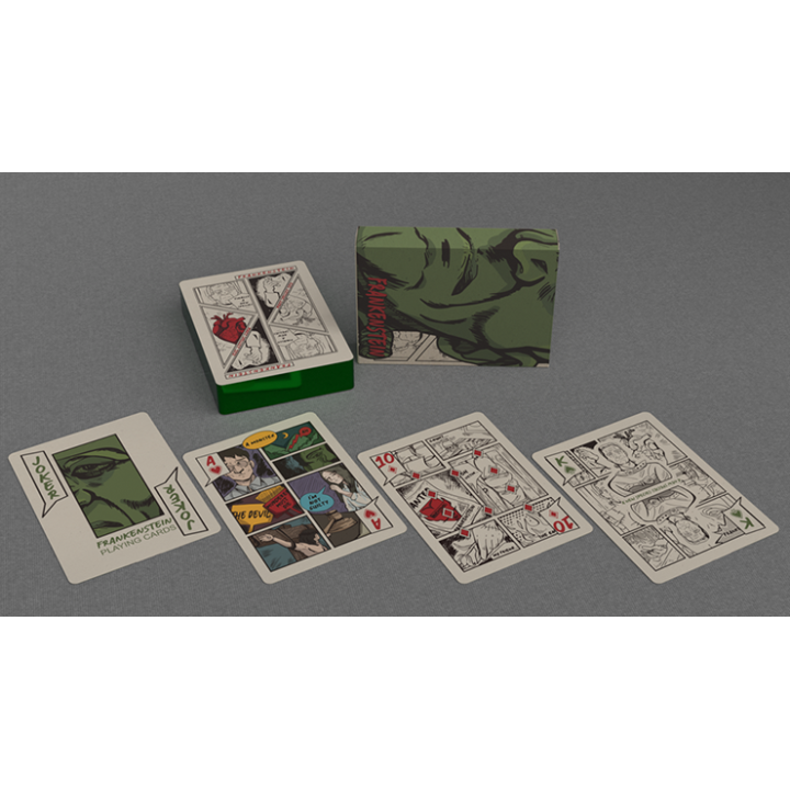 Frankenstein Series Comic Edition (Gilded) Playing Cards