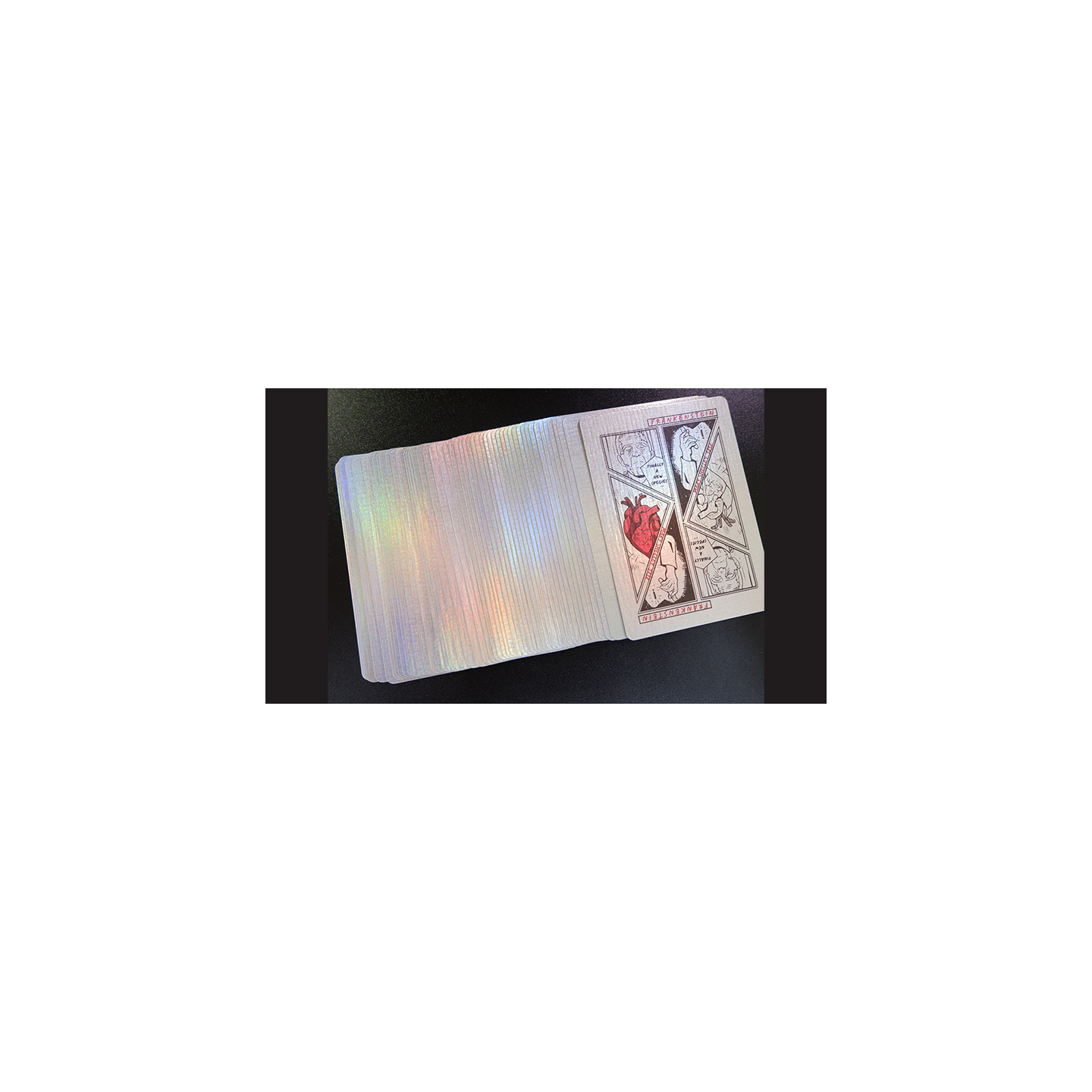 Frankenstein Series Holographic Comic Edition (Gilded) Playing Cards