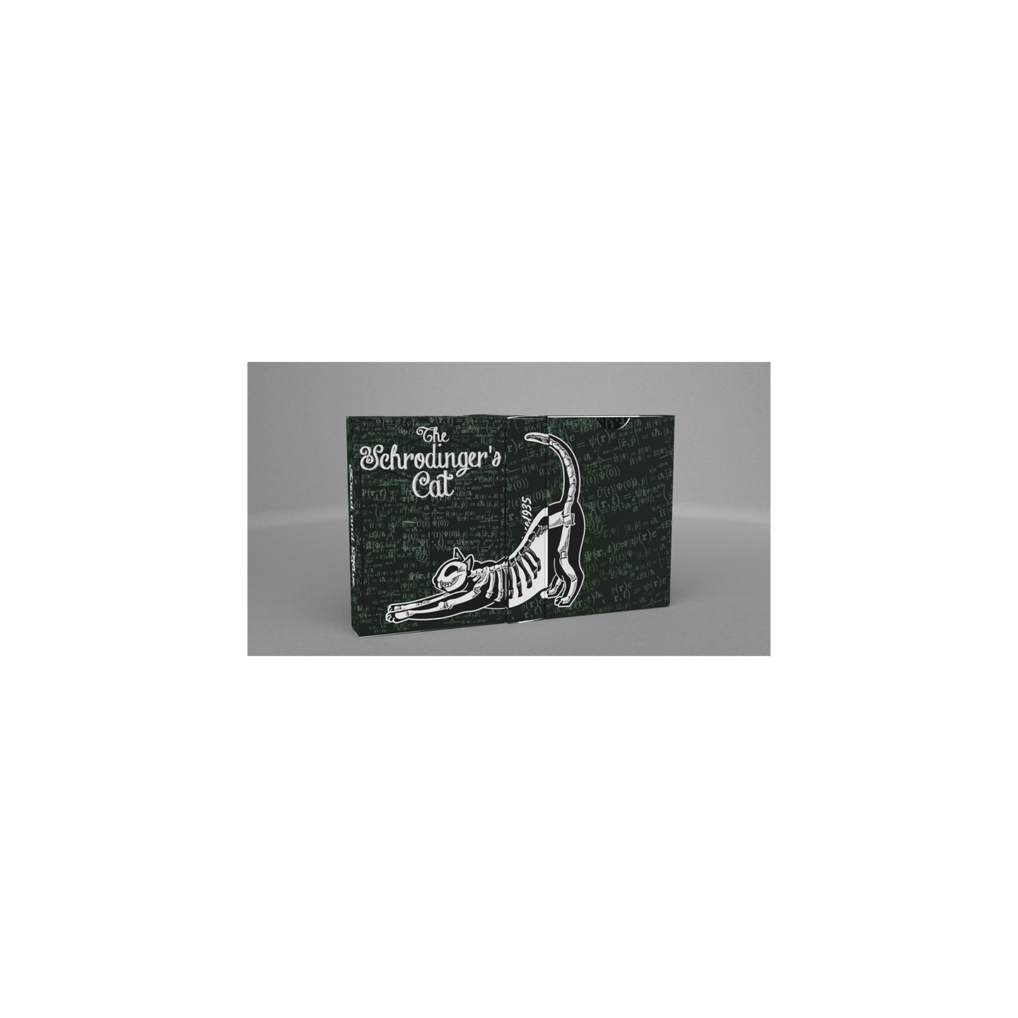 Schrodinger's Cat: Alive Green Edition Playing Cards