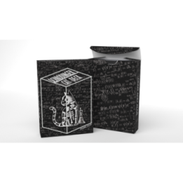Schrodinger's Cat: Quantum Gilded Dead Black Playing Cards