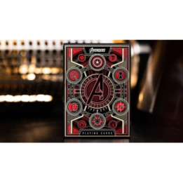 Avengers: Red Edition Playing Cards by theory11