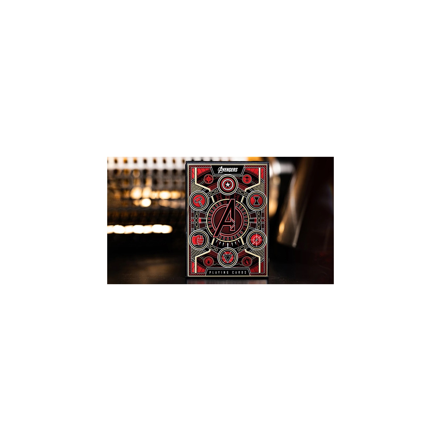 Avengers: Red Edition Playing Cards by theory11