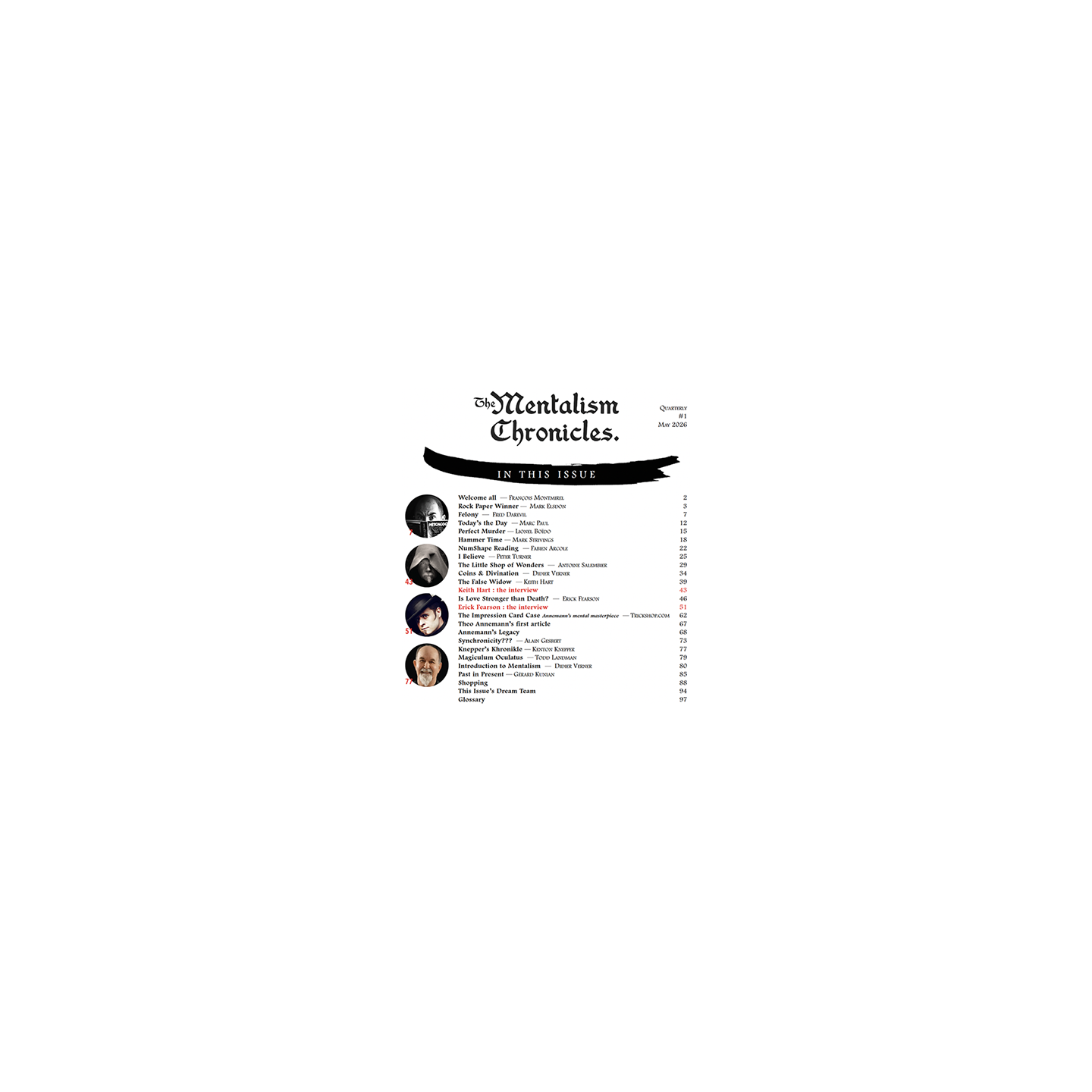 The Mentalism Chronicles Vol. 1