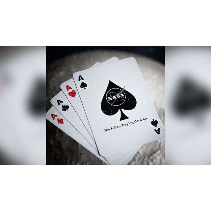 NASA BLACK HOLE "MEATBALL" LOGO PLAYING CARDS