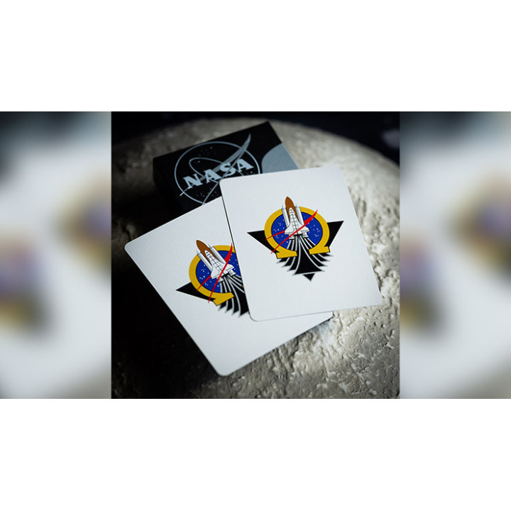 NASA BLACK HOLE "MEATBALL" LOGO PLAYING CARDS