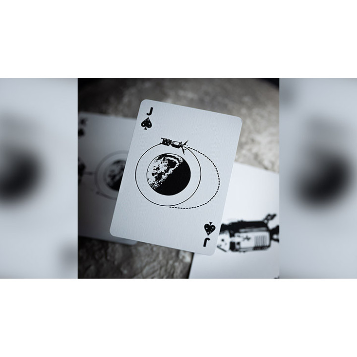 NASA BLACK HOLE "MEATBALL" LOGO PLAYING CARDS
