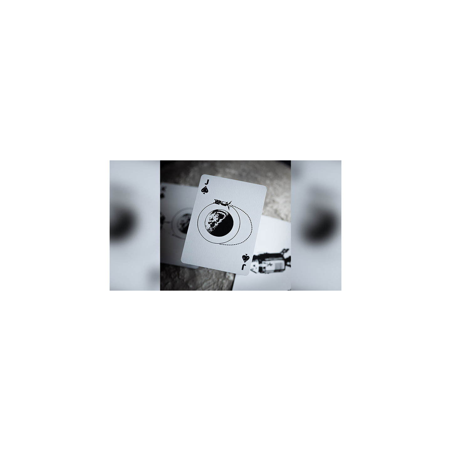 NASA BLACK HOLE "MEATBALL" LOGO PLAYING CARDS