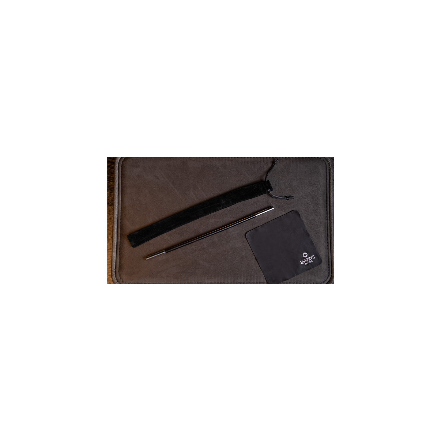 Professional's Magic Wand (Ebony/Silver Tip) by Murphy's Magic