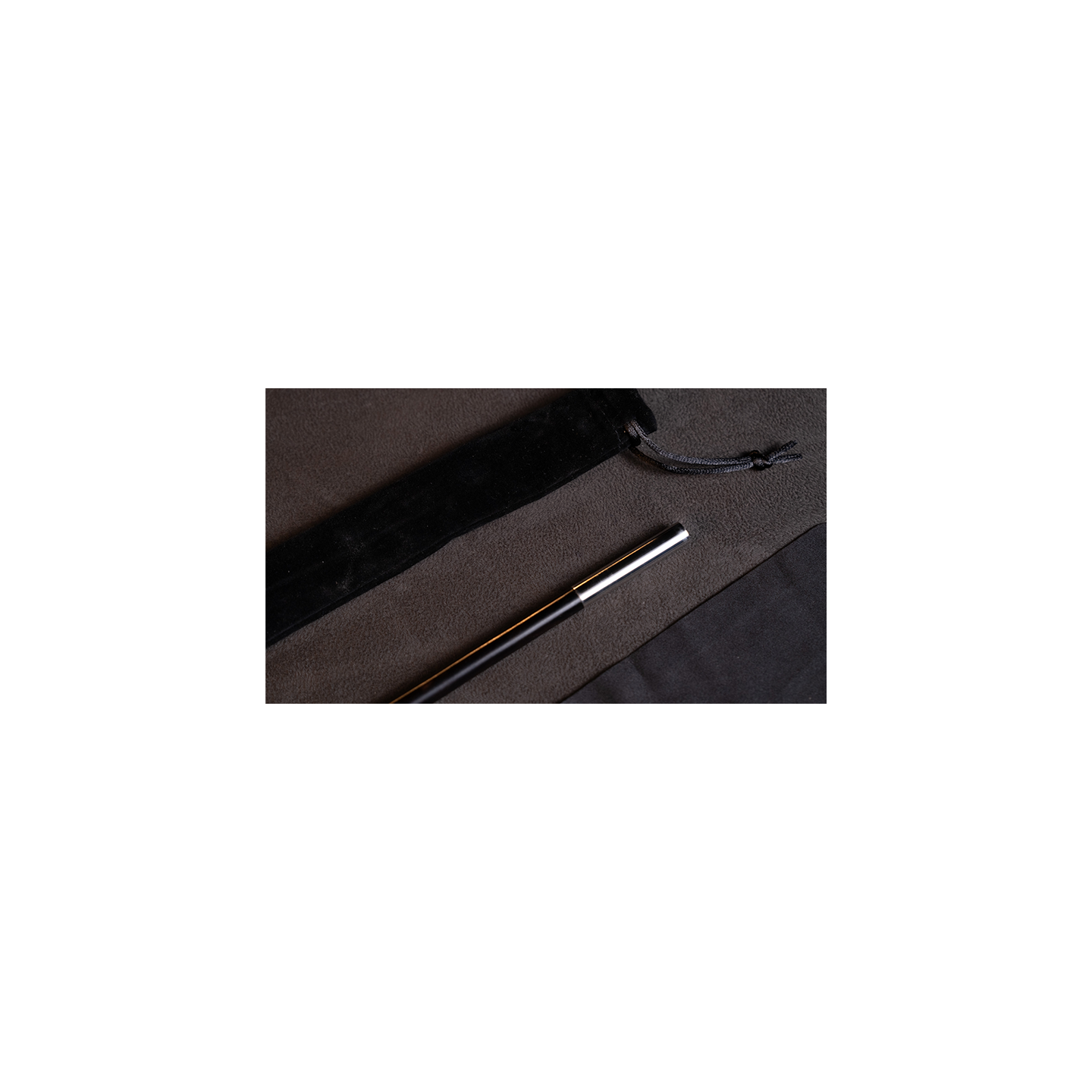Professional's Magic Wand (Ebony/Silver Tip) by Murphy's Magic