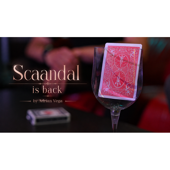 SCAANDAL is Back (Blue) by Adrian Vega