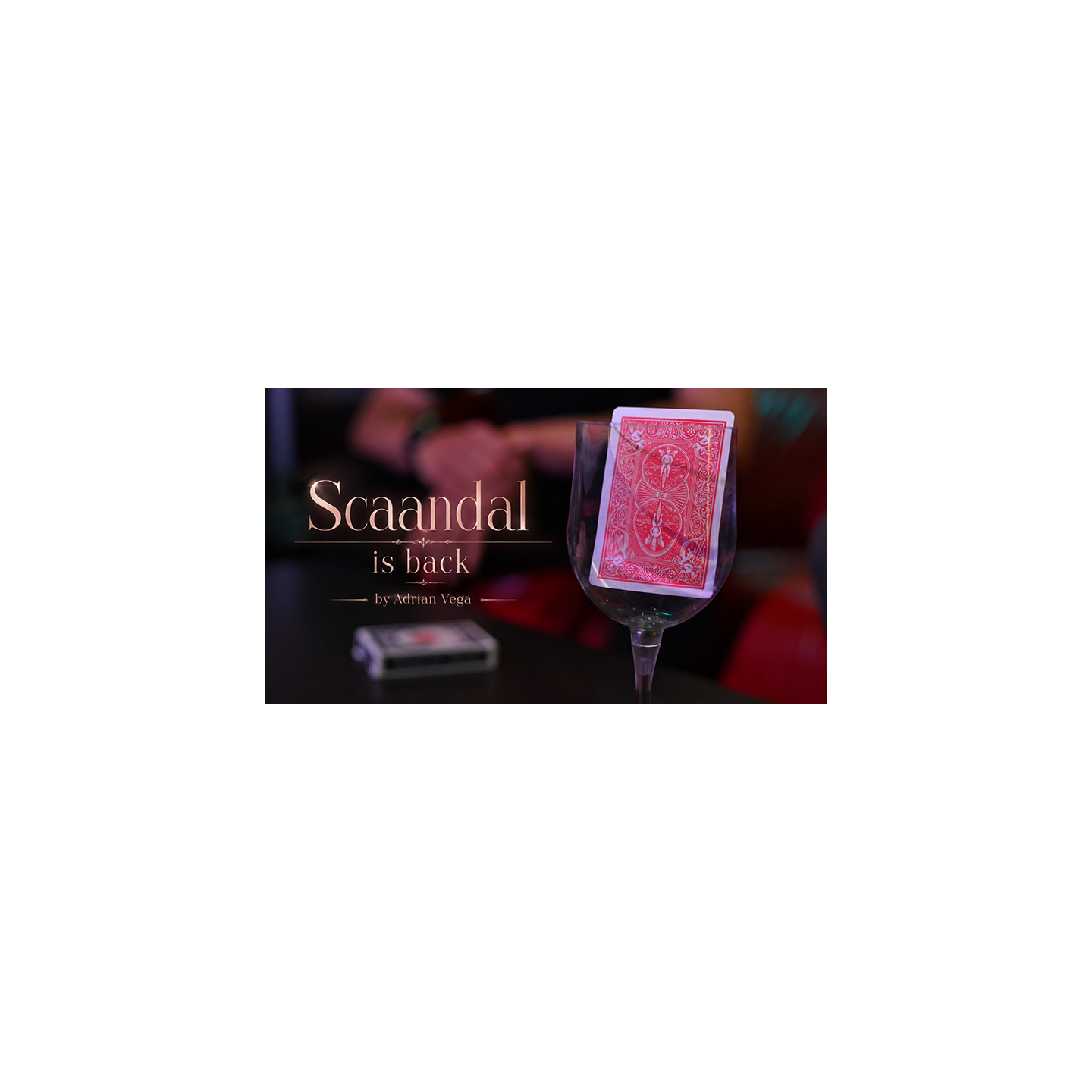 SCAANDAL is Back (Blue) by Adrian Vega