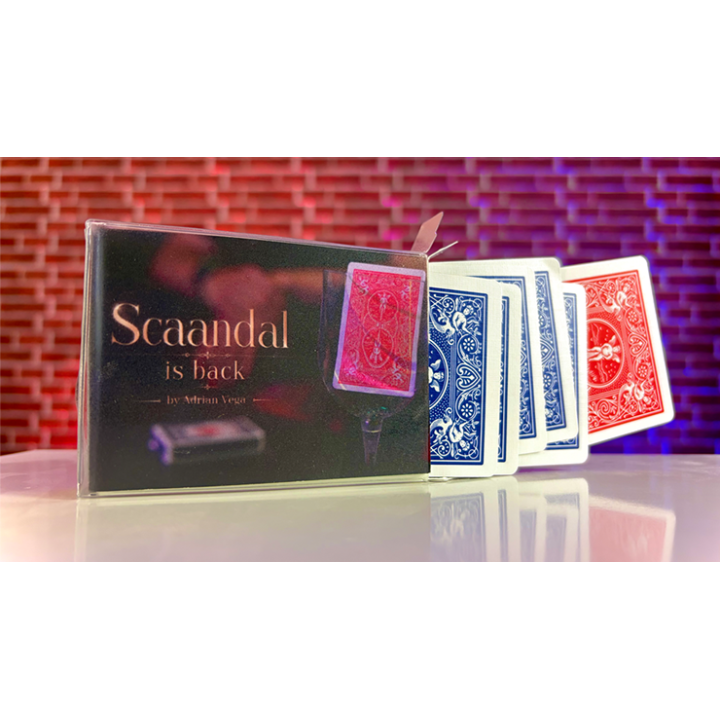 SCAANDAL is Back (Blue) by Adrian Vega