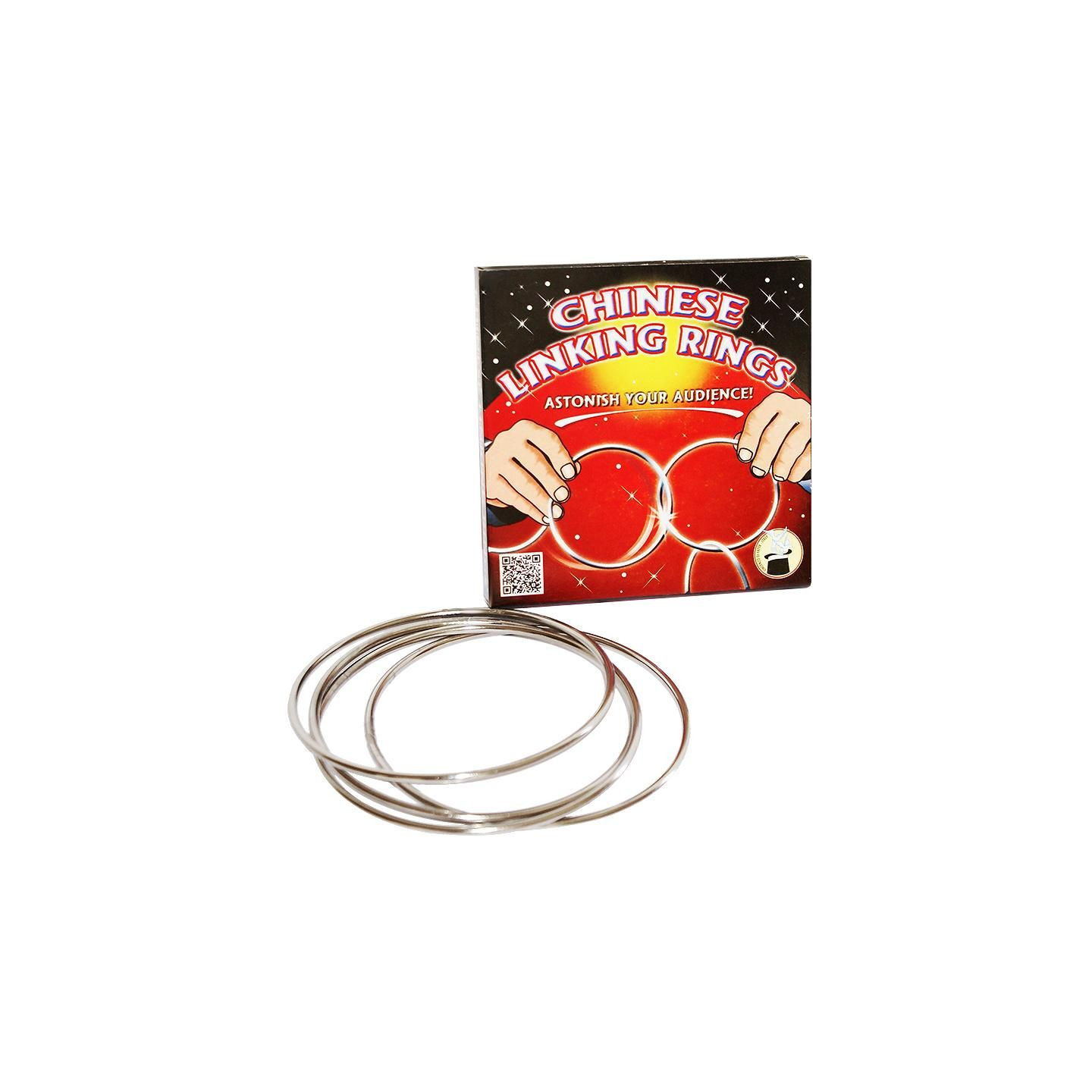 Chinese Linking Rings - Set of 4 - Cm 10 (3,9 inches)