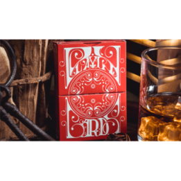 Smoke & Mirrors V8, Red (Deluxe) Edition Playing Cards by Dan & Dave