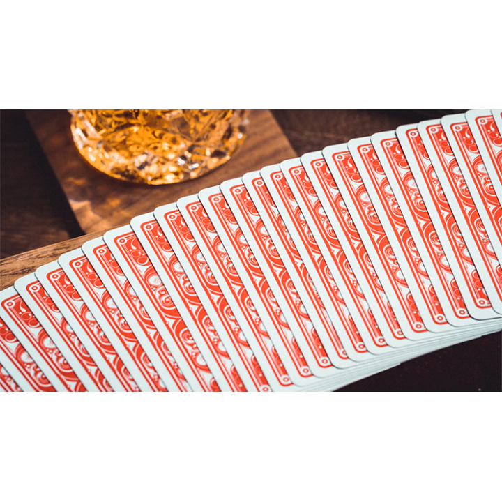 Smoke & Mirrors V8, Red (Deluxe) Edition Playing Cards by Dan & Dave