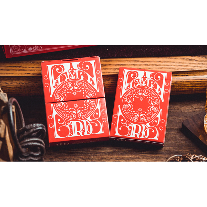 Smoke & Mirrors V8, Red (Deluxe) Edition Playing Cards by Dan & Dave