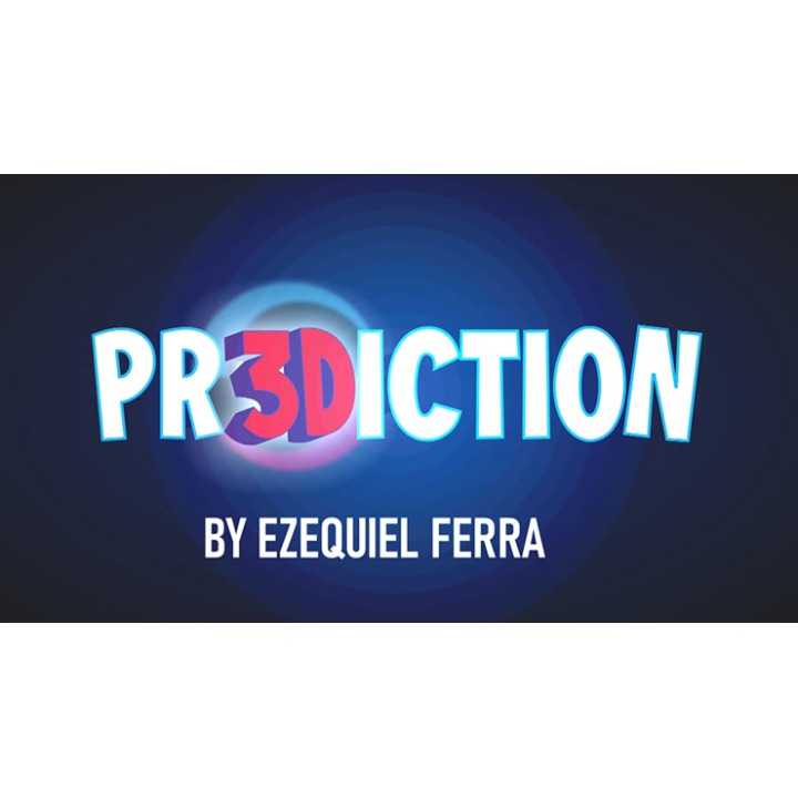 PR3DICTION RED (Gimmicks and Online Instructions) by Ezequiel Ferra
