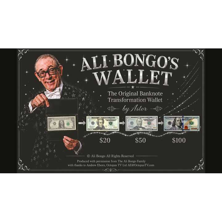 Ali Bongo's Wallet (Brown) by Astor