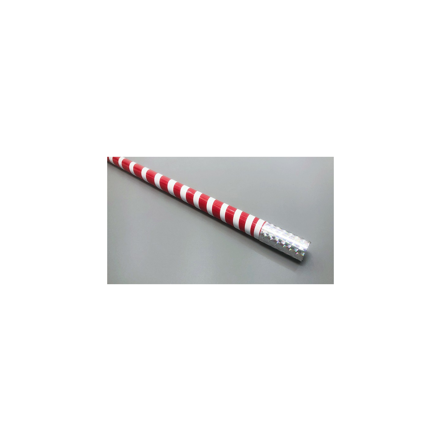 The Ultra Cane (Appearing / Metal) Red/ White Stripe by Bond Lee