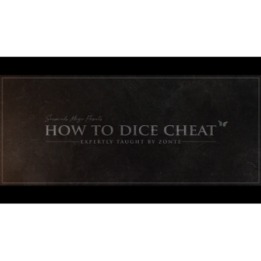 How to Cheat at Dice Black Leather (Props and Online Instructions) by Zonte and SansMinds