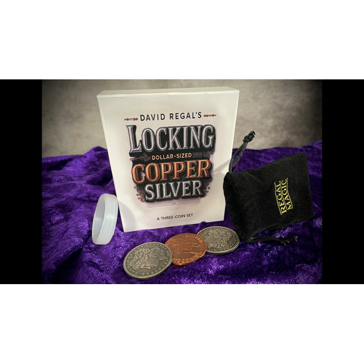 David Regal's Locking DOLLAR-SIZED Copper Silver