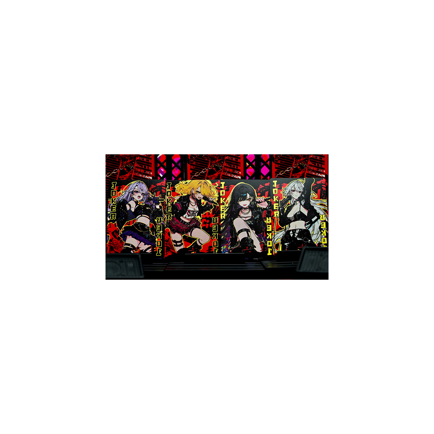 Akiba Frenzy! - Band Girls (Lead Singer) Playing Cards
