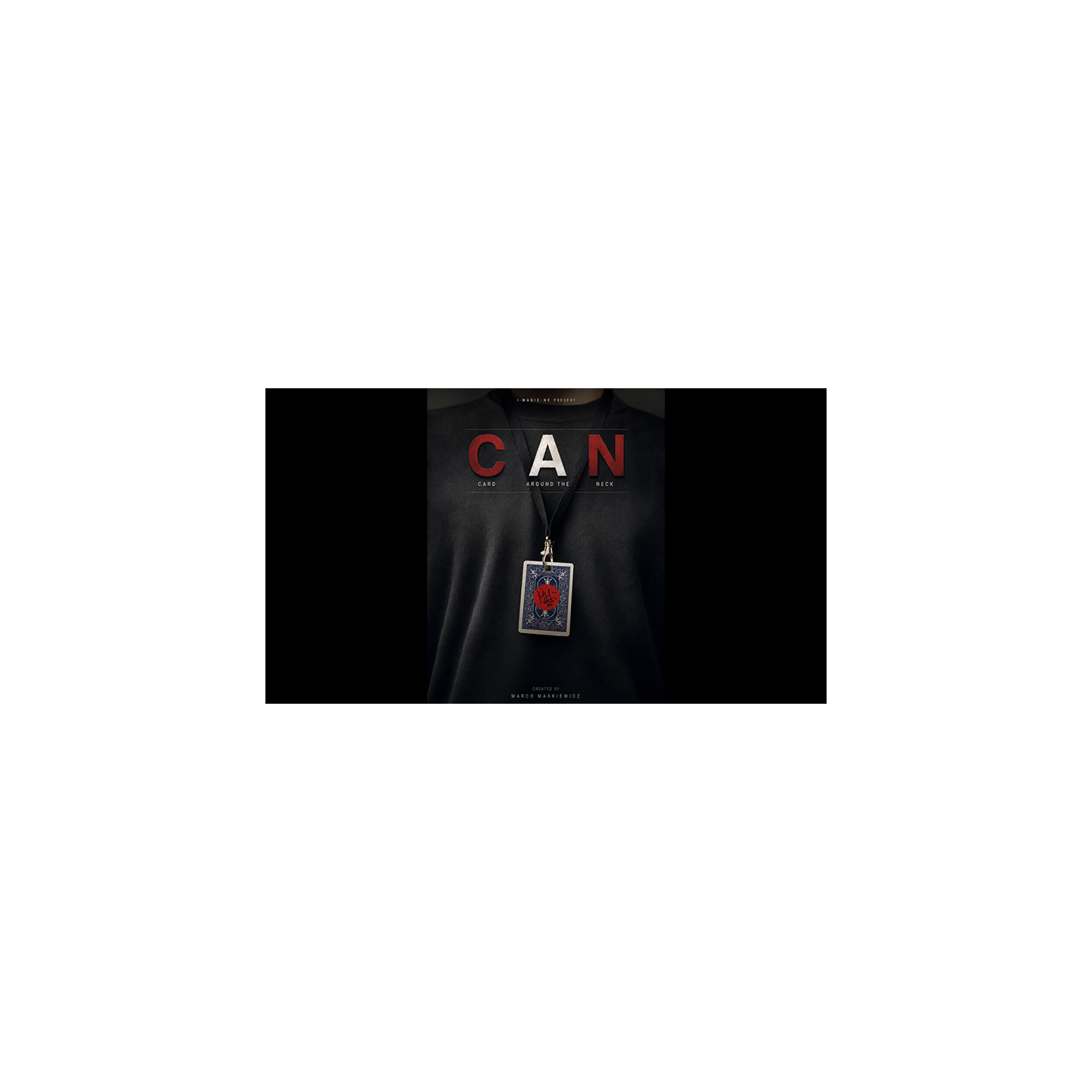 CAN: Card Around the Neck (Blue) by Marco Markiewicz