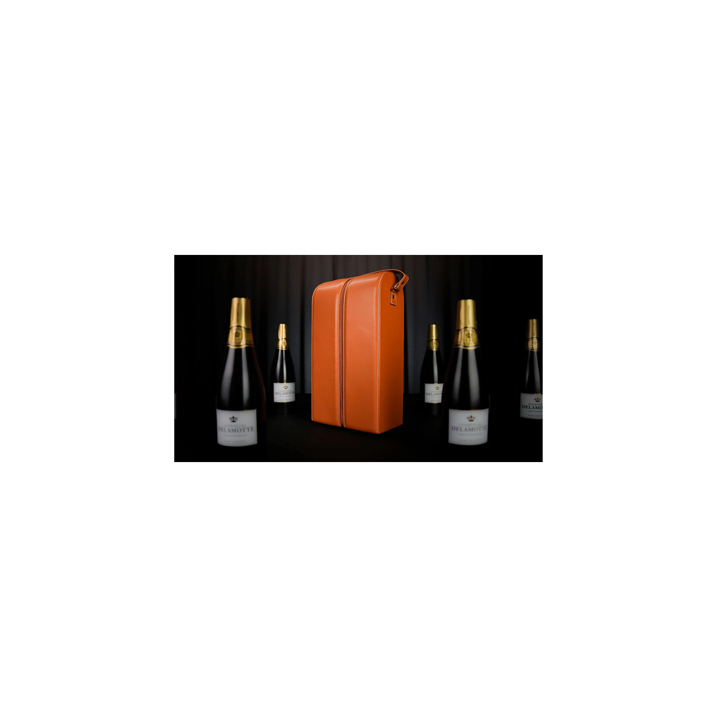 Miracle Wine Bottles Champagne Model Complete Set with Case by TCC Magic