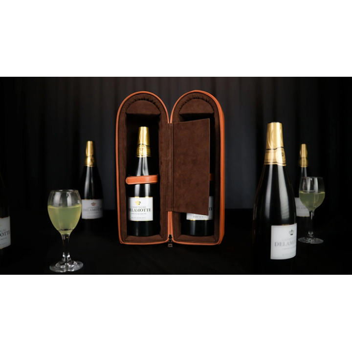 Miracle Wine Bottles Champagne Model Complete Set with Case by TCC Magic
