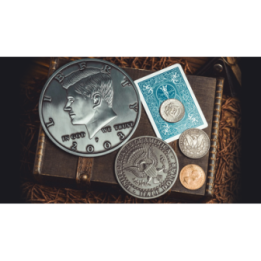 Bacon Jumbo Coin (Oversized Half Dollar) by Bacon Magic