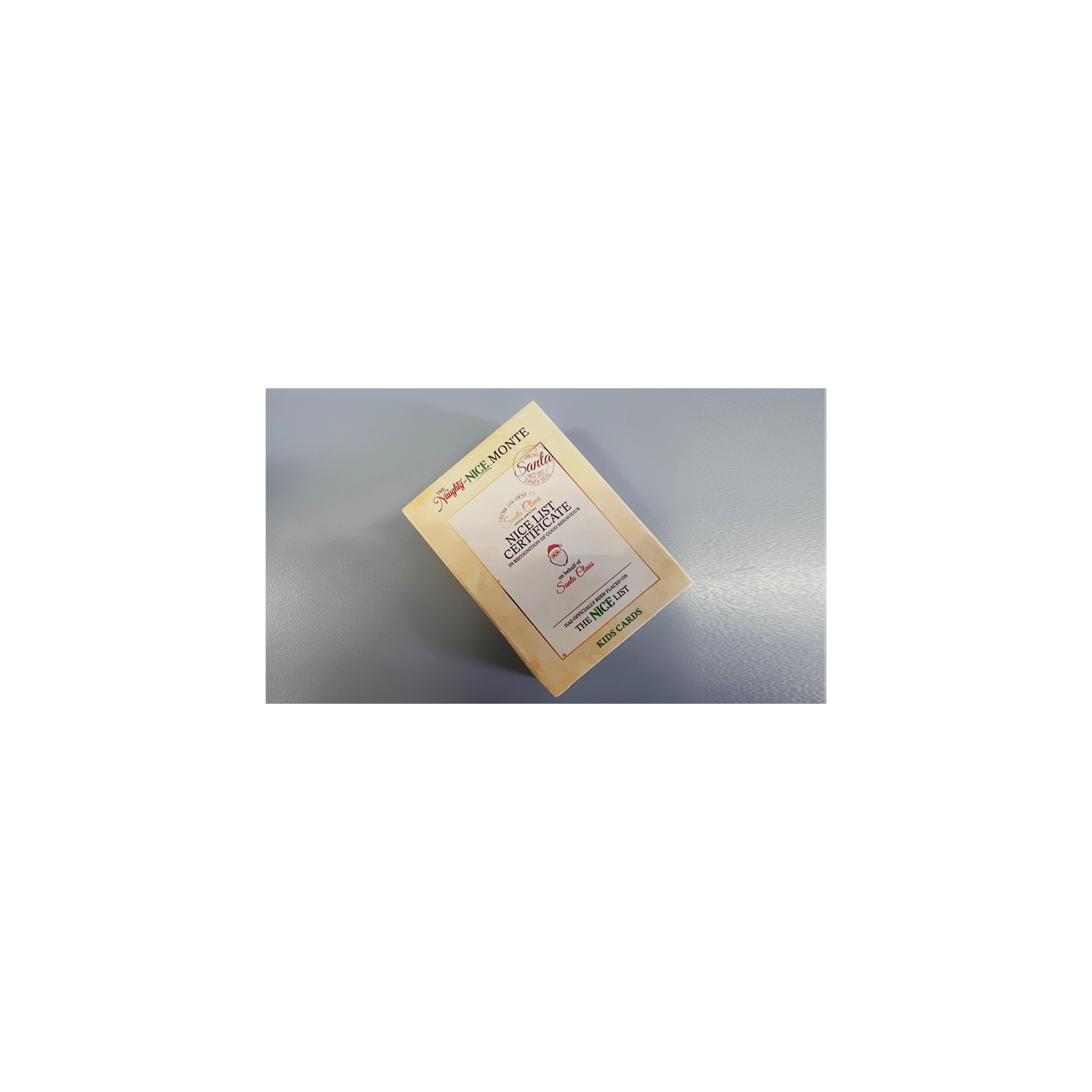 Refill Kid Cards for Naughty or Nice Monte